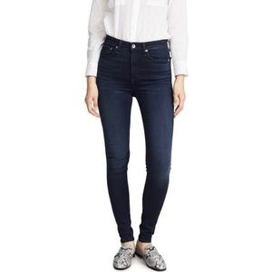 Alice + Olivia Dark Indigo Skinny Jeans